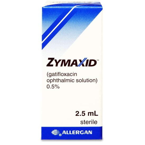 Picture of ZYMAXID 0.5% SOLUTION FOR EYE DROPS